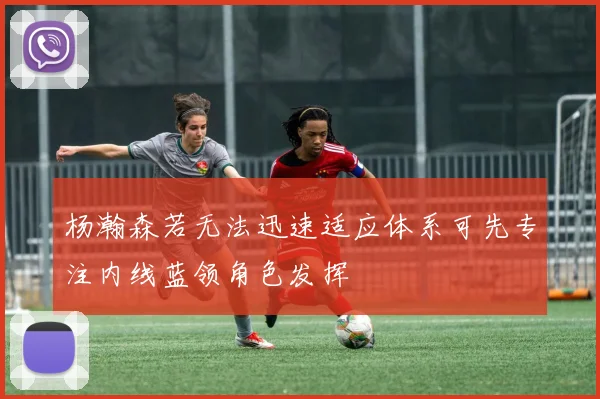 杨瀚森若无法迅速适应体系可先专注内线蓝领角色发挥